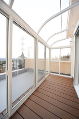 Obraz premium ガラス張りのサンルーム1-1