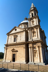 Fototapeta na wymiar Sanktuarium Madonna di San Biagio, Montepulciano