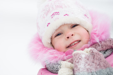 Child in winter