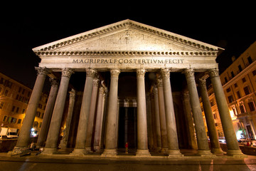 Obraz premium Pantheon by night (Rome,Italy)