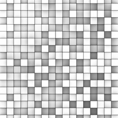 3d mosaic backdrop in shade of gray white