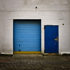 blaues Tor