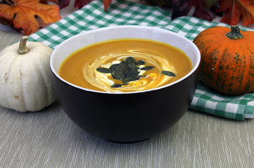 Kürbiscremesuppe