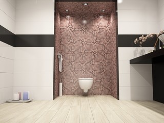 wc gabinetto lusso benessere sauna bagno interior