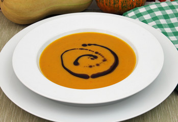 Kürbiscremesuppe
