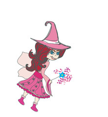 beautiful fairy vector graphic