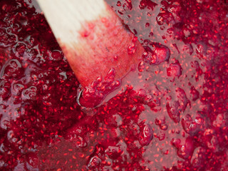 Confiture de framboise