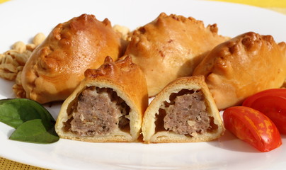 bun with meat