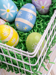 Easter Eggs Basket
