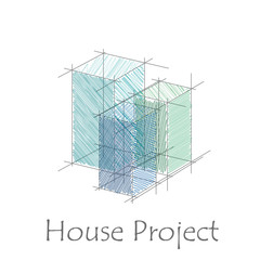 Logo house project # Vector