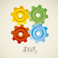 illustration of gears