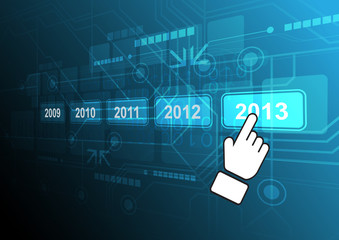 cursor click 2013 button