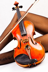 Fototapeta premium Violinist resting