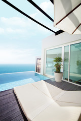 Luxury villa with ocean view