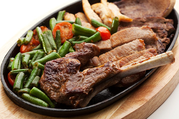 Grilled Meat Pan