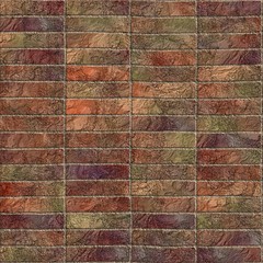Multicolor stone wall. Seamless texture.