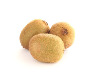 Kiwifruit isolated on white background