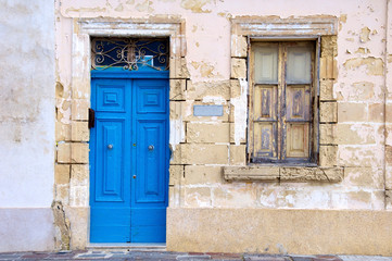Ancient door in Malta