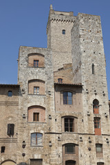 Fototapeta na wymiar San Gimignano, Italia