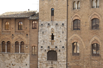 Fototapeta na wymiar San Gimignano, Italia