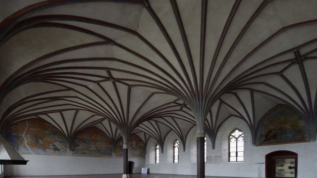 Medieval castle of Teutonic Knights in Malbork, Poland