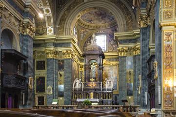 Church internal color image