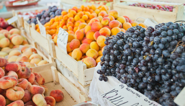 Fruit on the market.