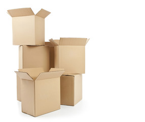 Cardboard boxes