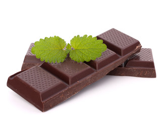Chocolate bars stack