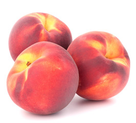 Fototapeta na wymiar Dojrzałych owoców brzoskwini