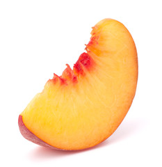 Ripe peach fruit slice - 44874576