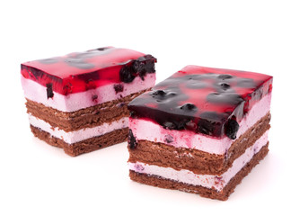 Delicious  cake piece