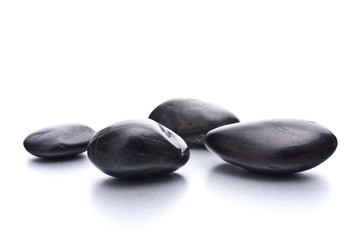 Zen pebbles. Stone spa and healthcare concept.