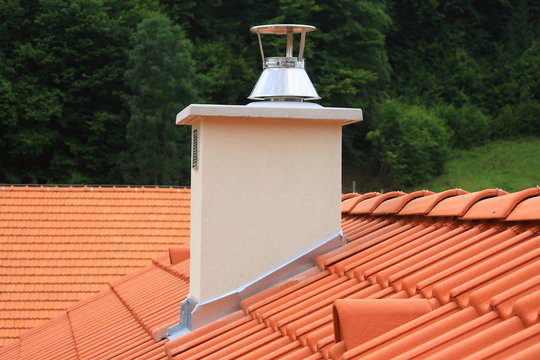 Roof and chimney