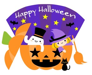 ハロウィン　イラスト