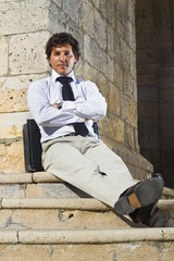 Obraz premium European business man