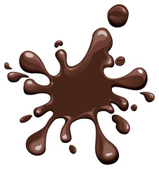 chocolate splash background