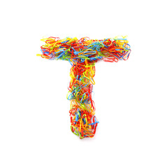 Character shape by plastic band full color