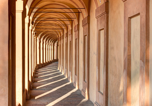 Fototapeta Portico di San Luca, Bologna