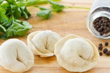 raw pelmeni