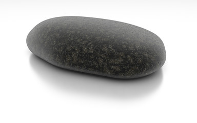 Stone on White Sea