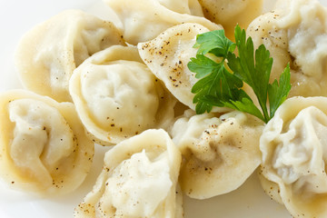 boiled pelmeni