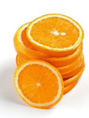 Stack of Orange Lobules