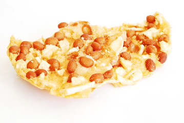 Thai snack with peanuts