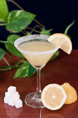 Lemon drop martini