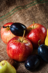 Various fresh fruit