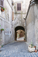 Alleyway. Ronciglione. Lazio. Italy.