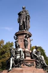Fototapeta premium München Maxmonument auf der Maximilianstraße
