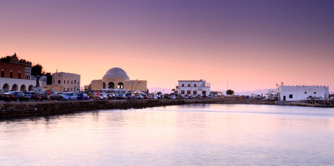 Rhodes Greece at sunset