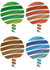 Obraz premium tree four seasons